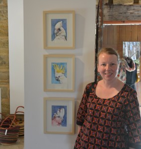 Denise at Michael Reid Murrurundi October 2015